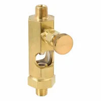 LDI INDUSTRIES Needle Valve: 1 Feeds, 1/8" Inlet Thread Size, NPTF, 1/8" Outlet Thread Size, NPTF (MPN N102-01)