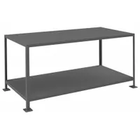 DURHAM MFG Work Table: Fixed Ht, Steel, 72 in x 36 in, 3,000 lb Overall Load Capacity, Steel (MPN MT367236-3K295)