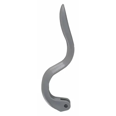 T&S BRASS Sprayer Handle, Plastic, Chrome, 6 in Overall Length - Faucet Sprayer Hardware & Repair Kits