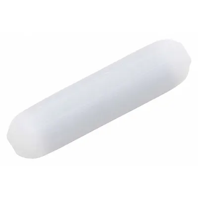 DYNALON Micro Stir Bar, PTFE, 12.7 mm Length, 3 mm Diameter, White, Autoclavable - Micro Stir Bars
