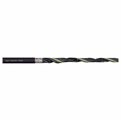 CHAINFLEX Control Cable: 16 AWG, 5 Conductors, Order by the Foot, PVC Jacket - Continuous Flexing Control Cables