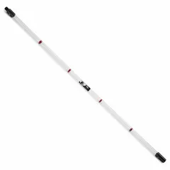 This top section is a component for constructing custom lab dippers used to collect liquid or sludge samples from tanks, ponds, or wells. Made of black plastic, it has a 445 mL capacity and includes a 5 ft. rope. Non-sterile and pre-cleaned to visible particulates level.
