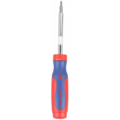 WESTWARD Multi-Bit Screwdriver: Security Hex/Security Torx/Spanner Tip, 14 Tips - Security Multi-Bit Screwdrivers