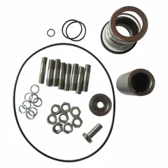 This seal kit and gasket set includes an O-ring for servicing straight centrifugal pumps. Compatible with Dayton pump models 55JJ40, 55JJ44, 55JJ48, 55JJ52, and 55JJ57. Used to maintain sealing and prevent leaks in fluid-handling applications.