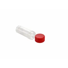APPROVED VENDOR 5 mL Polypropylene Transport Vial with Red Cap
