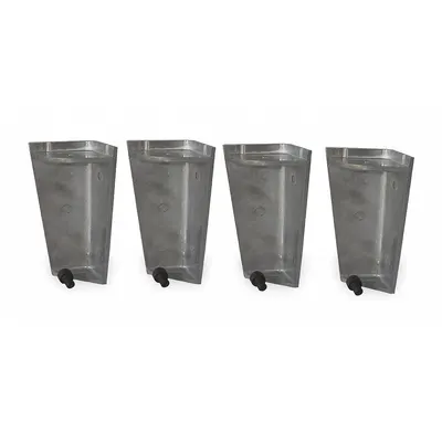 LOVEJOY Mounting Feet Kit for Aluminum Hydraulic Tanks - Mounting Feet Kits for Aluminum Hydraulic Tanks