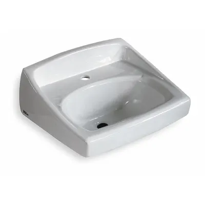 AMERICAN STANDARD Lucerne™ One-Station Wall-Mounted Bathroom Sink - One-Station Wall-Mounted Bathroom Sinks without Faucets