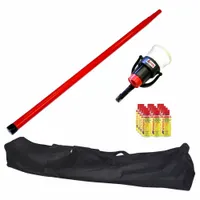 The SDI SOLO809 is a UL Listed starter kit for functional testing of smoke detectors. It includes 12 Smoke Centurion aerosols formulated for silicone-free testing, preventing residue buildup that could affect detector sensitivity. Suitable for use in commercial and industrial fire-safety systems