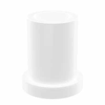 OILITE Flanged Sleeve Bearing: PTFE - Chemical- & Heat-Resistant Plastic Flanged Sleeve Bearings