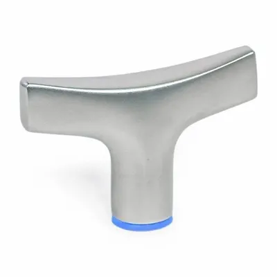 JW WINCO Hygienic T-Handle Knob with Threaded Hole - Hygienic T-Handle Knobs with Threaded Hole