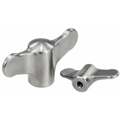 KIPP Corrosion-Resistant Wing Knob with Threaded Hole - Corrosion-Resistant Wing Knobs with Threaded Hole