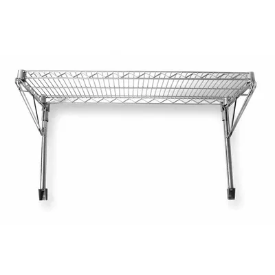 OEM APPROVED VENDOR Adjustable-Height Steel Wire Wall-Mount Shelving