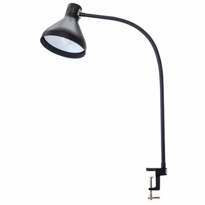 O.C. WHITE Task Light: LED, Power Cord, Gooseneck, 33 in Arm Reach, 810 lm Max Brightness - Gooseneck Task Lights