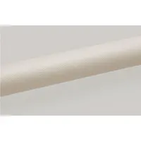 This PVC handrail features a round grip shape with a 1-1/2 inch grip diameter and a mounted height of 3-9/16 inches. The champagne color and slip-resistant surface make it suitable for use in corridors, stairways, and loading areas where hand support is needed