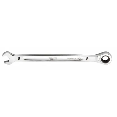 MILWAUKEE 8 mm Metric 12-Point Ratcheting Combination Wrench - Metric 12-Point Ratcheting Combination Wrenches