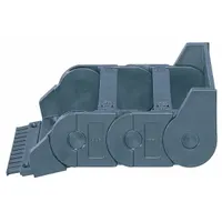 IGUS Mounting Bracket Set: Open, 1 Channels, 1.77 in Cavity Ht, 4.53 in Cavity Wd, Locking (MPN 3115-12PZB)