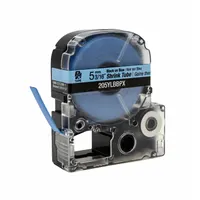 Sleeve Label: 3/16 in x 3/16 in, Polyolefin, Blue (Matte), For 10 AWG to 18 AWG Wire Gauge (MPN 793Z37)