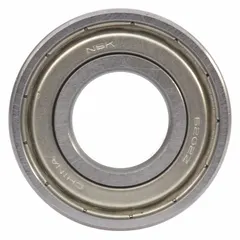 Steel bearing designed for use in dewatering and wastewater pumps. Supports rotating shafts and reduces friction in pump assemblies. Suitable for industrial fluid handling, municipal water treatment, and construction dewatering applications.