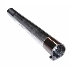 Extended reaction tube for use with RSL Series hydraulic torque wrenches, compatible with model RSL1500. Overall length 6 in, socket center to end 10 1/4 in. Provides extended reach in confined-space bolting applications.