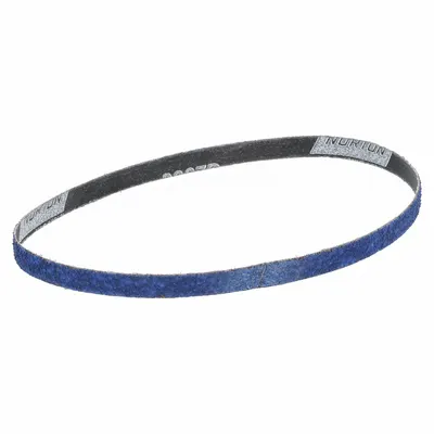 NORTON BlueFire R887D Sanding Belt: 1/2 in W x 24 in L - High-Performance Sanding Belts for All Metals