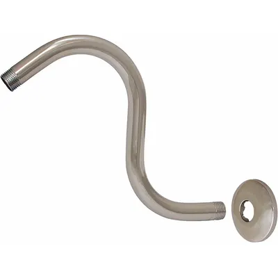 OEM S Shape Shower Arm: Compatible Product Type - Flanged Shower Arms
