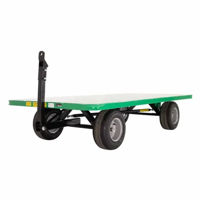 VALLEY CRAFT Tight-Turning 4-Wheel-Steer Trailer, 4,000 lb Capacity - Tight-Turning 4-Wheel-Steer Trailers