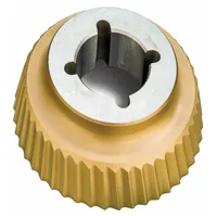 This replacement blade and insert is made of steel carbide and is designed for use with the CM-15DS model. It serves as a direct replacement component for cutting applications, restoring the performance of the equipment