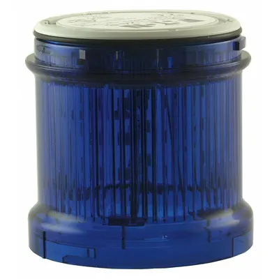 EATON Tower Light Module: Steady, 110/120V AC, Blue, 73 mm Overall Dia, 3 in Overall Ht - Steady Light Modules