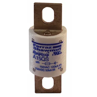 MERSEN Semiconductor Fuse: A15QS Series, Fast-Acting, 400 A, 150 V AC - Fast-Acting Bolt-On Fuses