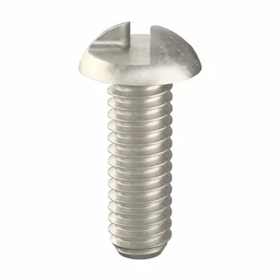 TAMPER-PRUF SCREW Tamper Resistant Screw: #8-32 Thread Size, 1/2 in Lg, Stainless Steel, Plain - Round Head Tamper-Resistant Machine Screws