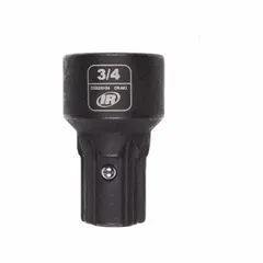 SAE impact socket with 3/4 in hex size, 6-point standard drive, and 1 9/16 in overall length. Manganese Phosphate finish. Used for heavy-duty fastening and loosening of hex fasteners in automotive, industrial, and maintenance applications.