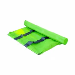 Slip-over street drain filter designed to capture sediment from stormwater runoff. Measures 18 in L x 36 in W x 4 in H with a maximum flow rate of 250 gpm. Fits over standard street drains for sediment filtration in construction, industrial, and municipal drainage applications.