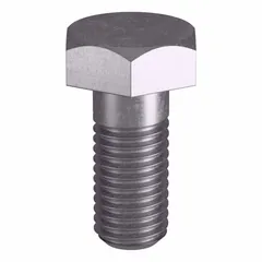 Grade B8 heavy hex bolt made from stainless steel, meeting ASTM A193 material standards and ASME B18.2.1 dimensional standards. Thread size 5/8"-11, length 1-1/2 inches. Sold in a pack of 5 without nut. Suitable for structural applications requiring corrosion resistance and strength.