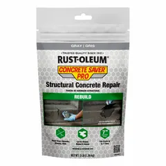 General purpose concrete repair compound supplied as a 3 lb bag of gray cement. Compatible with concrete and masonry surfaces for patching and resurfacing. No VOC content. Part of the Concrete Saver Pro series.