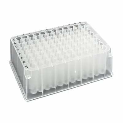 MTC BIO 96-Well Deep Well Plate, 2 mL, Round, RNase/DNase Free, D3096-37S - Deep Well Plates