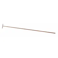 This steel hydrant seat wrench with a silver finish is used for removing or installing the seat in wall and yard hydrants. It is designed for use with 5500 Series and 5800 Series hydrants