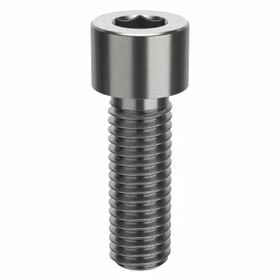 AMPG Socket Head Cap Screw: 1/2"-13 Thread Size, 1 1/2 in Lg, Std, Plain, Stainless Steel - Inch System Standard Socket Head Cap Screws