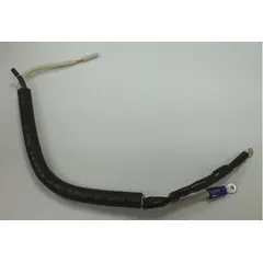 Replacement lead wire assembly with integrated thermal fuse for Master Appliance heat guns and power tools. Supplies power to the heating element while the thermal fuse provides overheat protection. Compatible with models 1YMJ9, 4Z717, 4Z718, 5PYR0, 5PYR1, and 5PYR2.