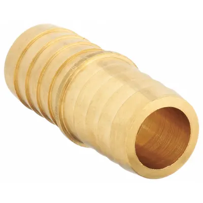 PARKER 122HBL-12 Brass Rigid Barbed Hose Mender - Brass Multipurpose (Air, Water, Chemical) Rigid Barbed Hose Menders