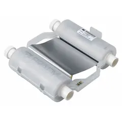 Silver wax/resin ribbon for single-color printing on compatible Brady BBP30 printers. Smear-resistant formulation provides durable marks for industrial labeling applications such as asset tracking, cable marking, and general identification. RoHS compliant to 2011/65/EU.