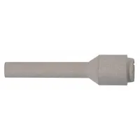 Standard nozzle for arc welding torches, designed to direct shielding gas and protect the torch components. Suitable for industrial fabrication, repair, and maintenance tasks requiring precise gas coverage and heat resistance. Sold in a pack of 10