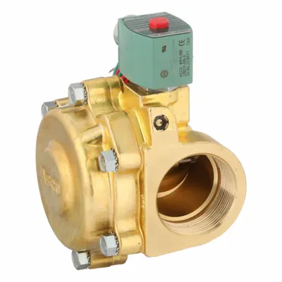 REDHAT Solenoid Valve: 2-Way, Normally Closed, 2 in Pipe Size, 24V AC, Watertight - 2-Way/2-Position, Normally Closed Solenoid Valves