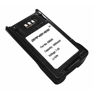 BANSHEE Radio Battery: Fits Kenwood, For NX-200/NX-300/NX-410 Series, 2,000 mAh - Kenwood-Compatible Batteries
