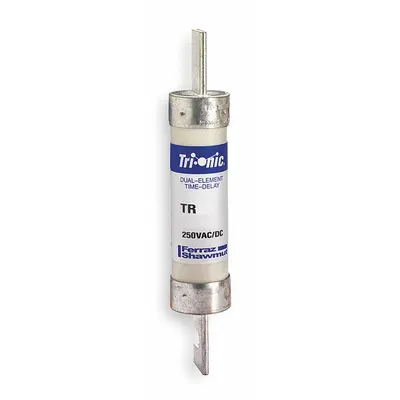 MERSEN Fuse: Class RK5, TR-R Series, Time-Delay, 75 A, 250 V AC, 250 V DC - Time-Delay Blade Fuses