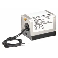 This ERIE actuator is designed for valve control in hydronic HVAC systems, regulating water or steam flow in heating, ventilation, and air conditioning applications. It is commonly used in commercial building systems for precise flow regulation.