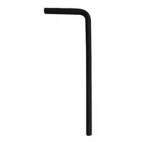 WESTWARD Hex Key: 0 Ball Ends, 3/32 in Tip Size, SAE, Short, Alloy Steel, Black Oxide, L, 2 Tips (MPN 54TU44)