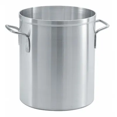 VOLLRATH 32 qt Aluminum Stock Pot with Welded Handle - Stock Pots
