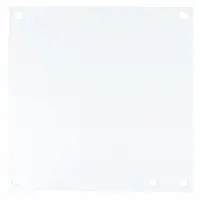 WIEGMANN Interior Panel: Back Panel Panel, 6 in Overall Ht, 6 in Overall Wd, Steel, Powder Coated (MPN N1P0808)