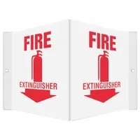 Safety Sign: PETG, Mounting Holes Sign Mounting, 6 in x 8 1/2 in Nominal Sign Size, 0.06 in Thick (MPN 480Z34)