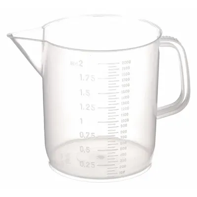 OEM Beaker: Low Form with Handle - Low Form Plastic Beakers With Handles